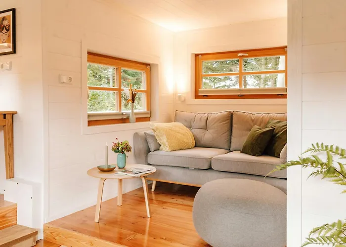 度假居 Modern Tiny House In Oldenburg Countryside Emstek